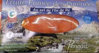 Truite fumée des Pyrénées au sel de l'Ile de Ré