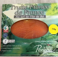 Truite fumee de france