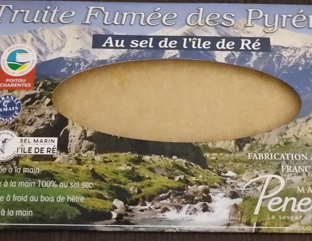 Truite fumée des Pyrénées