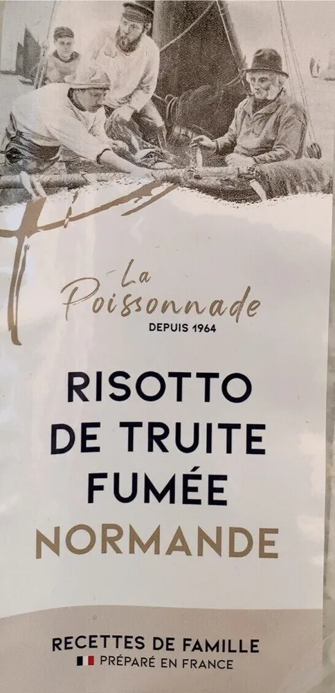 Risotto de Truite Fumée Normande
