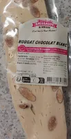 Nougat chocolat blanc