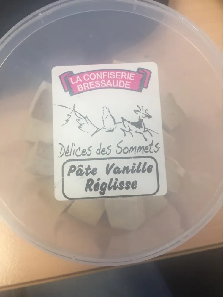 Pate vanille à la réglisse
