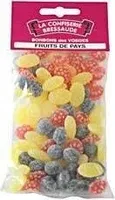 Bonbons des Vosges parfums fruits de pays