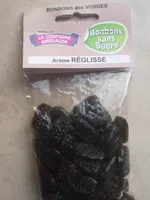 Bonbons des Vosges Réglisse sans sucre