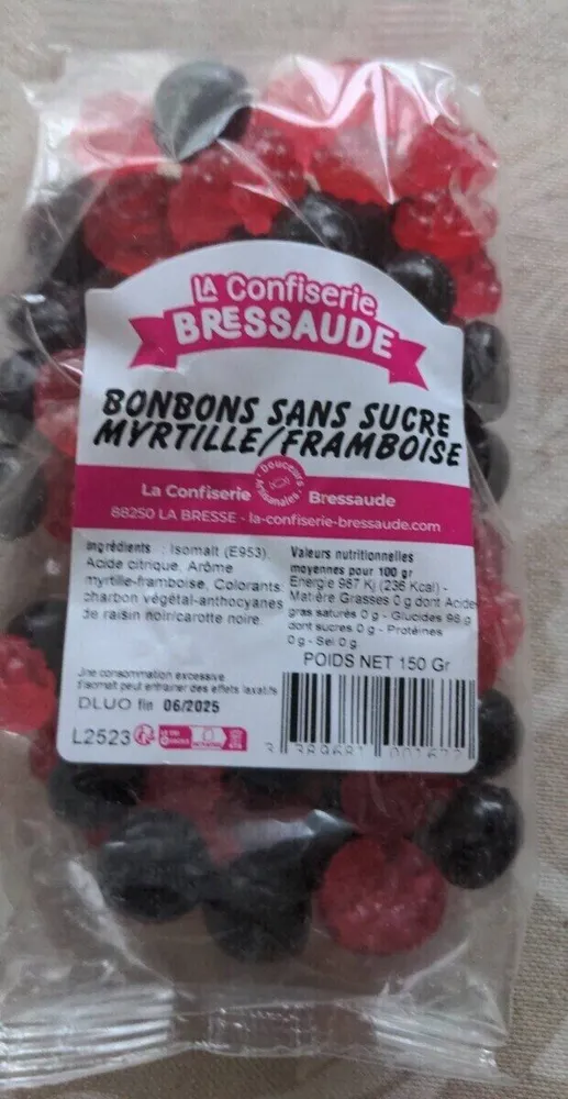 Bonbons sans sucre