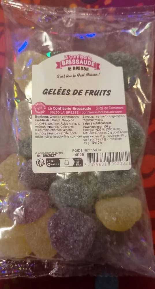Gelées de fruits