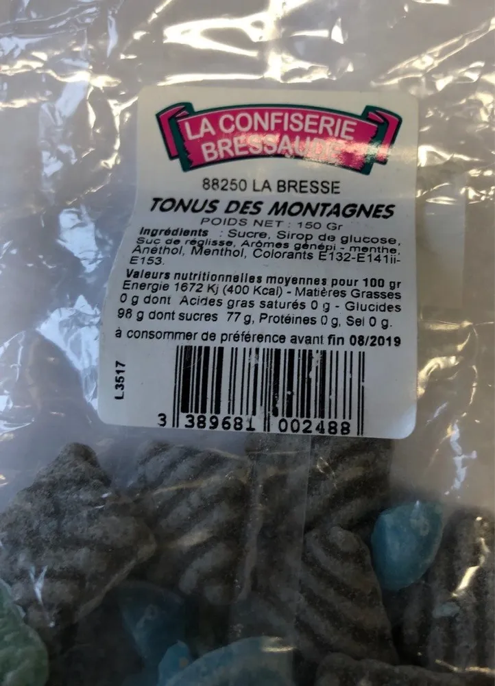 Confiserie tonys des montagnes