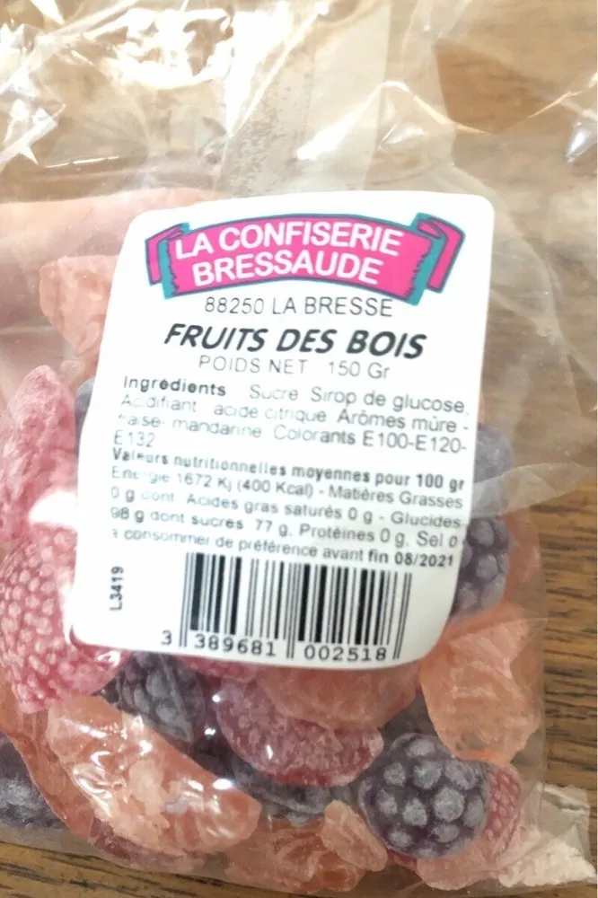 Bonbons la confiserie bressaude