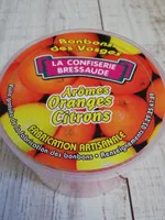Bonbon des Vosges, arômes oranges citrons