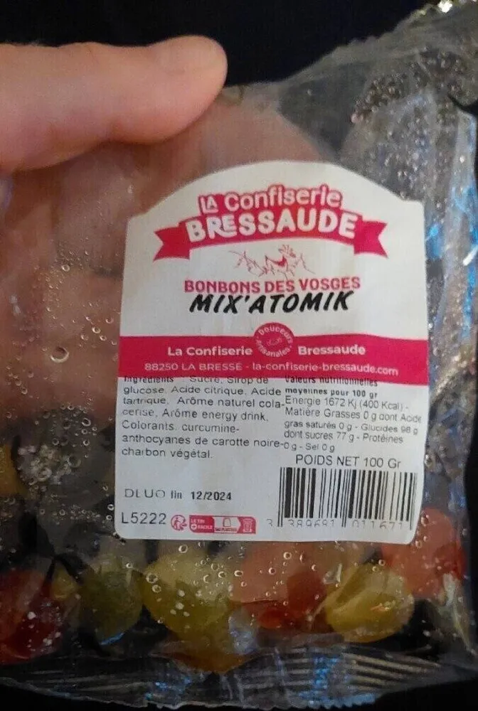 Bonbons des Vosges mix' atomix