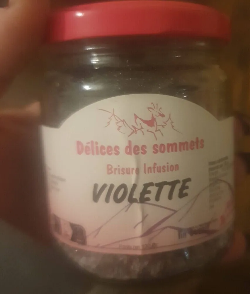 Brisure infusion violette