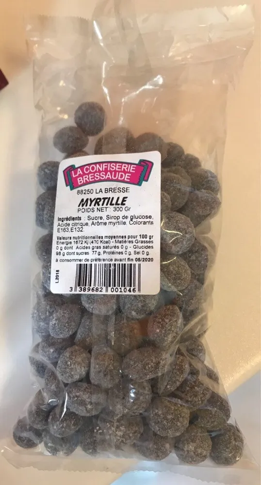 La confiserie Bressaude - Myrtille
