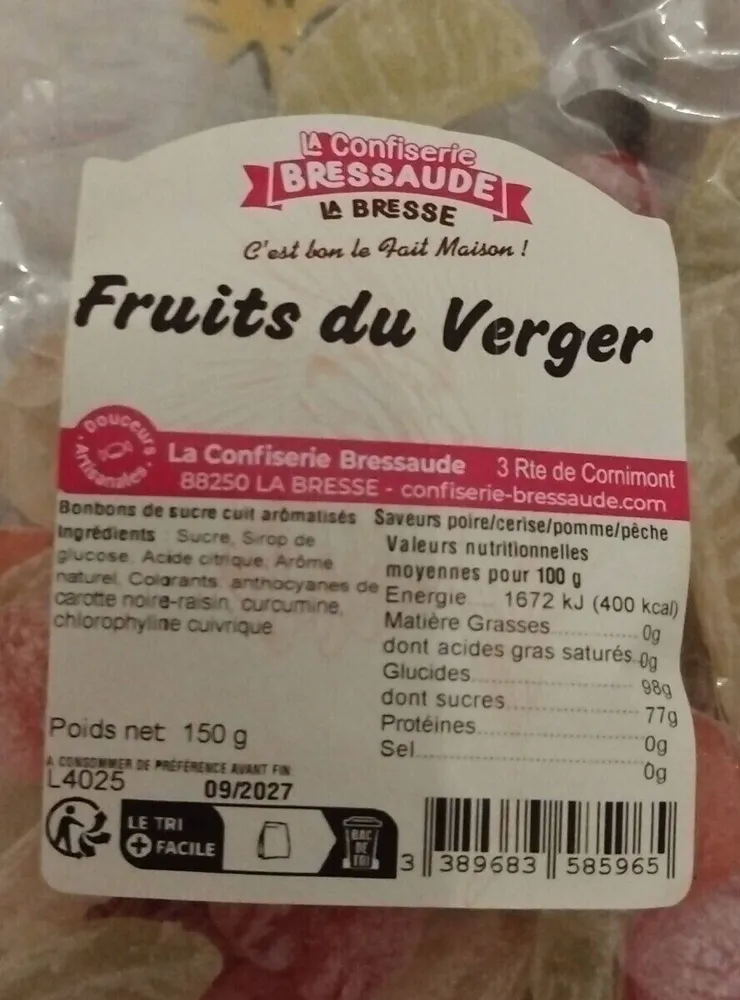 La confiserie bressaude