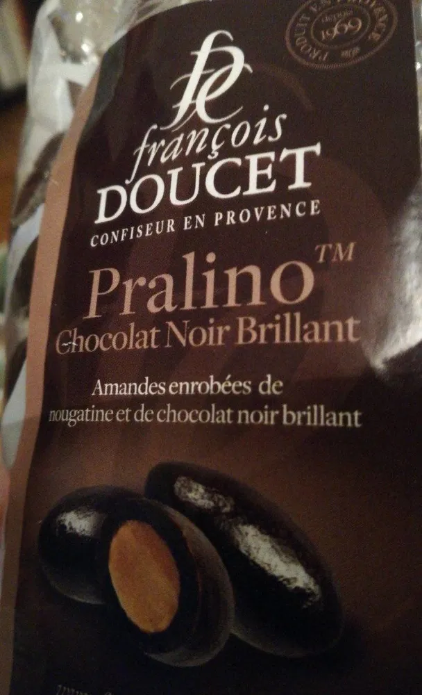 Pralino chocolat noir brillant