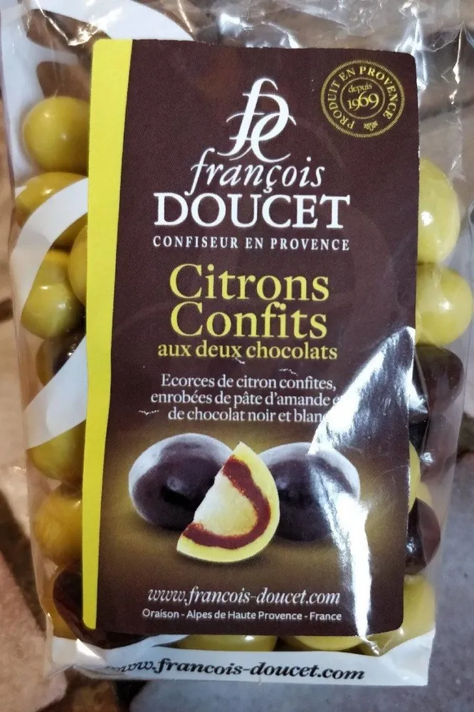 Citrons Confits aux deux chocolats