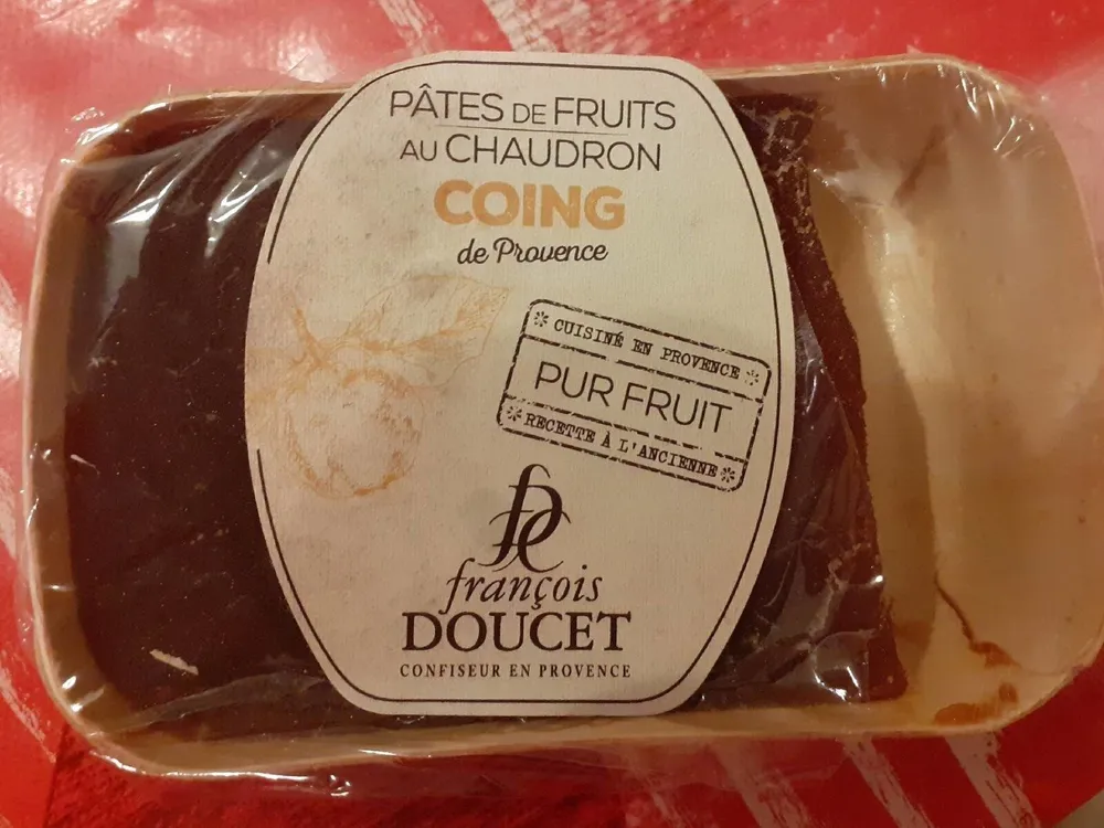 Pâtes de fruits au chaudron coing de provence
