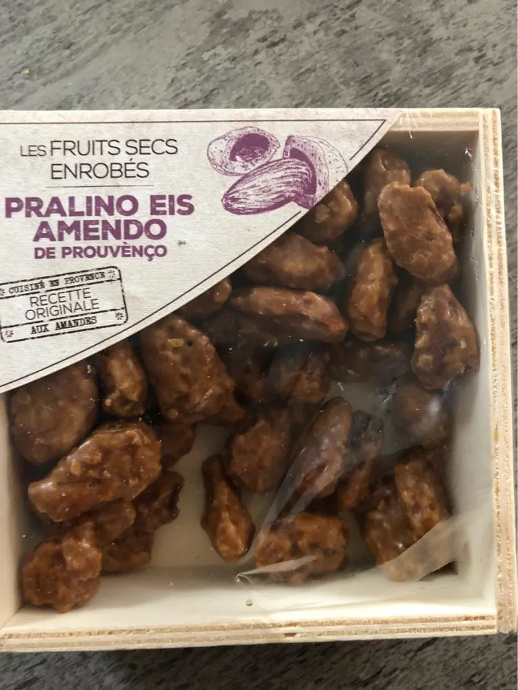 Les fruits secs enronbés