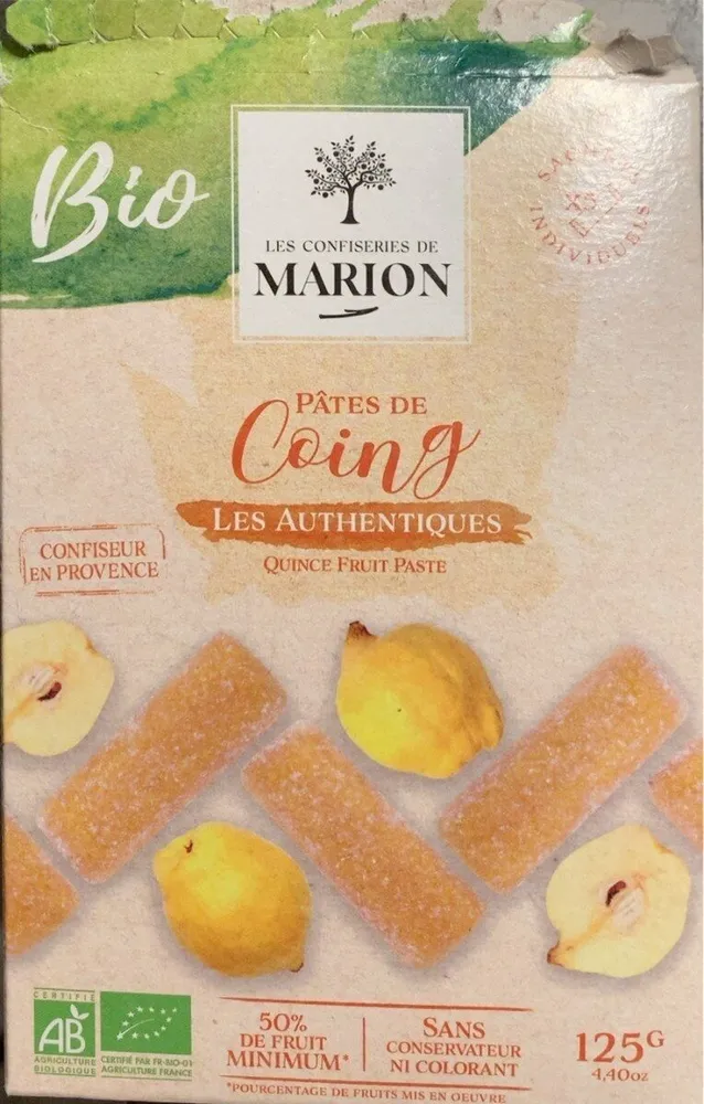 Pâtes de coing