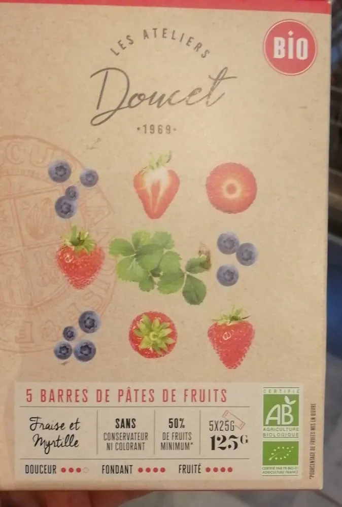 les ateliers Doucet-5 pâtes de fruits