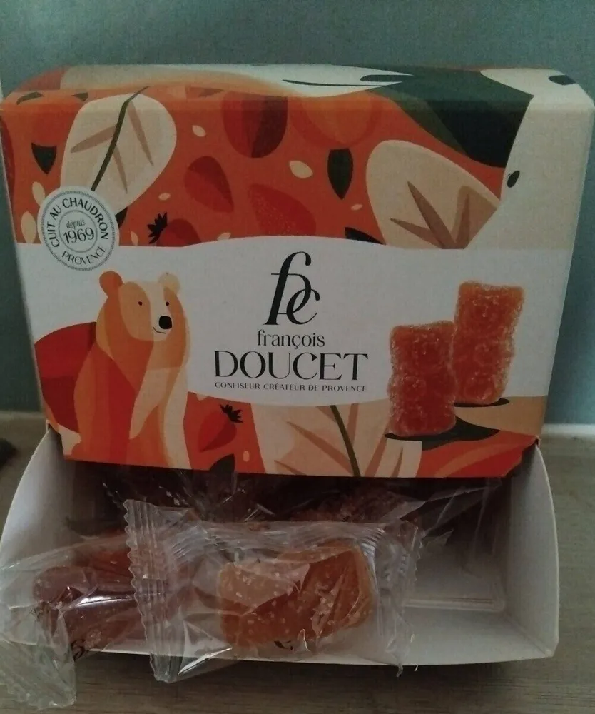 Les oursons en pâte de fruits