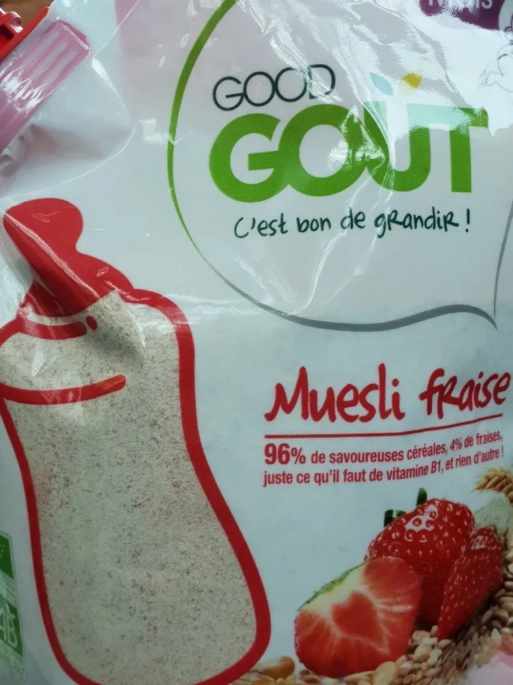Muesli fraise