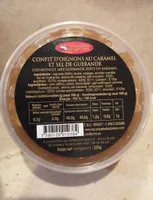 Confit d'oignons au caramel et sel de guerande