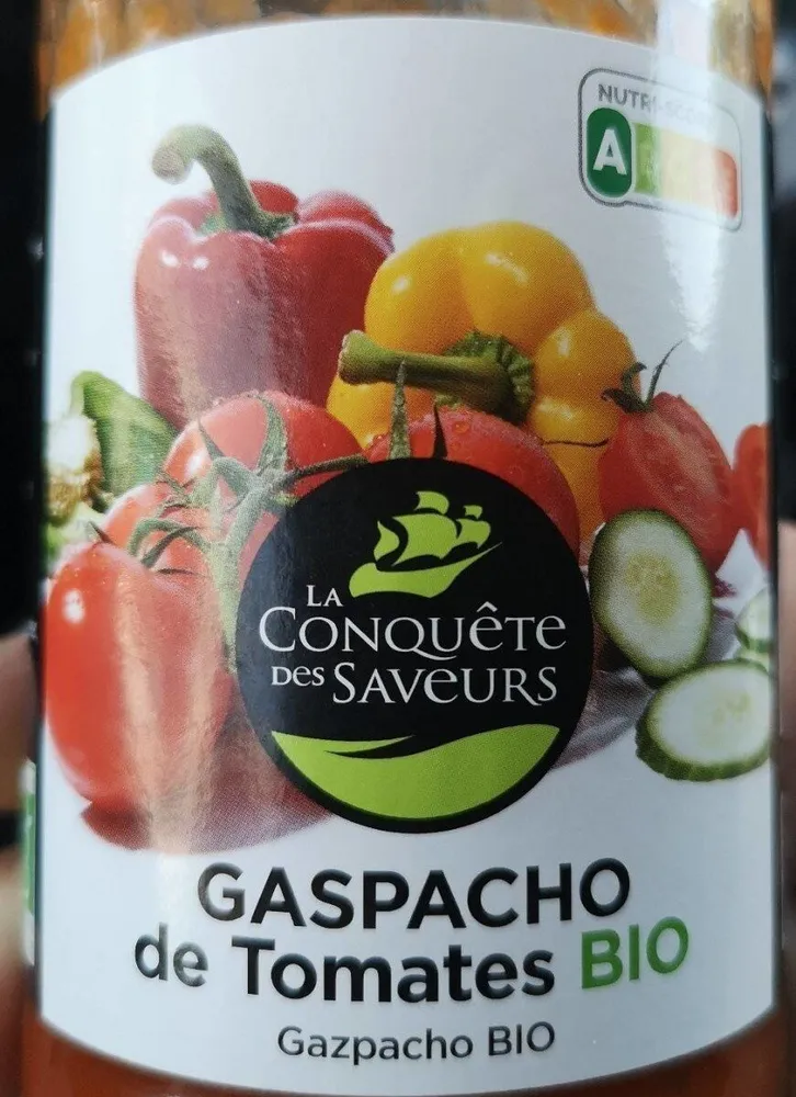 Gaspacho de tomate bio