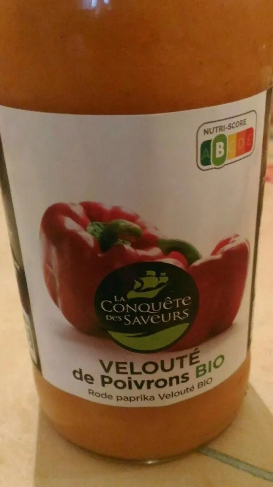 Velouté de poivrons bio