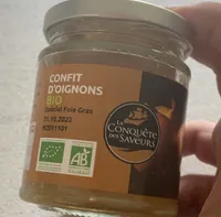 Confit d’oignons bio