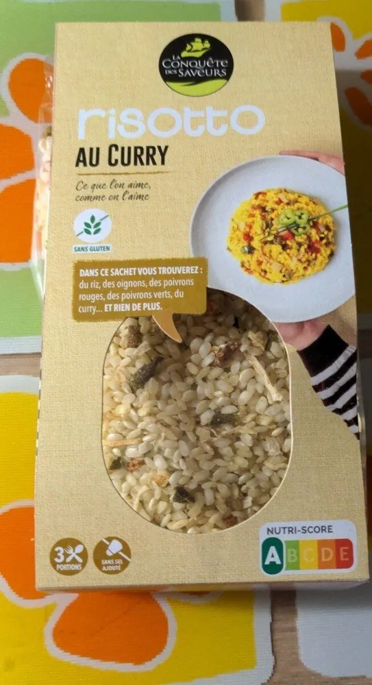 Risotto curry