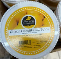 Citrons Confits Façon Beldi