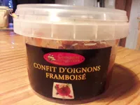 Confit d'oignons framboisé