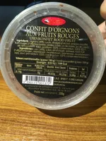 Confit d'oignons aux fruits rouges