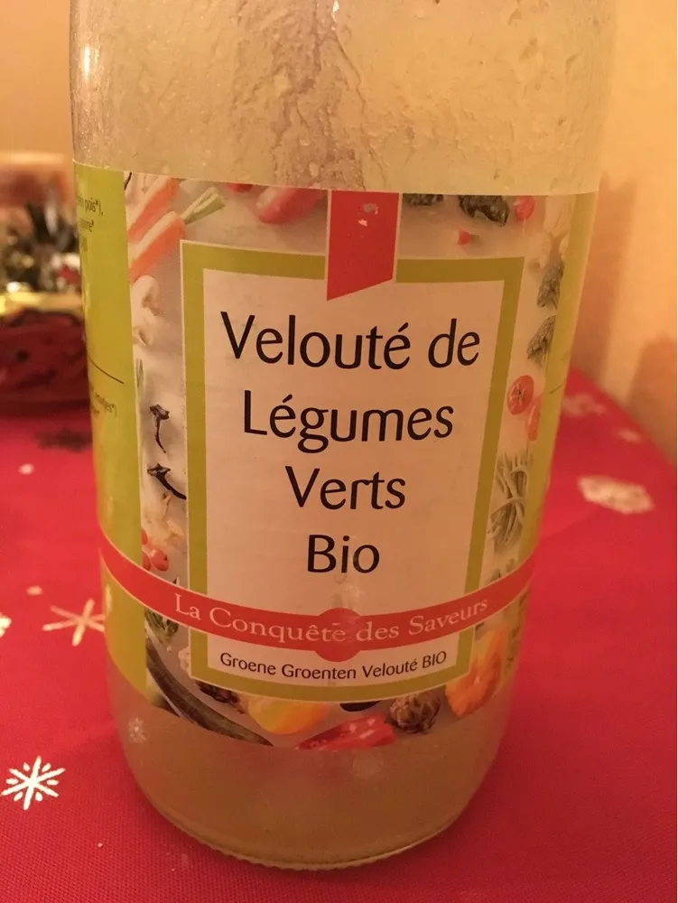 Velouté de legumes verts bio