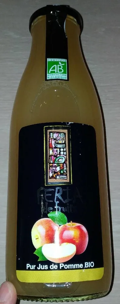 Féria de fruits Jus de pomme