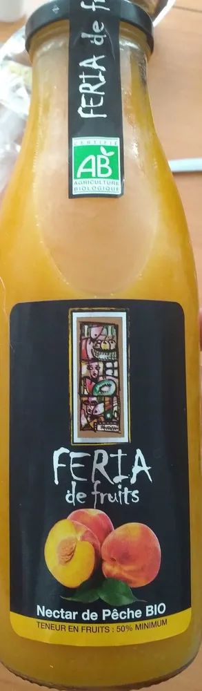 Nectar de Pêche Bio