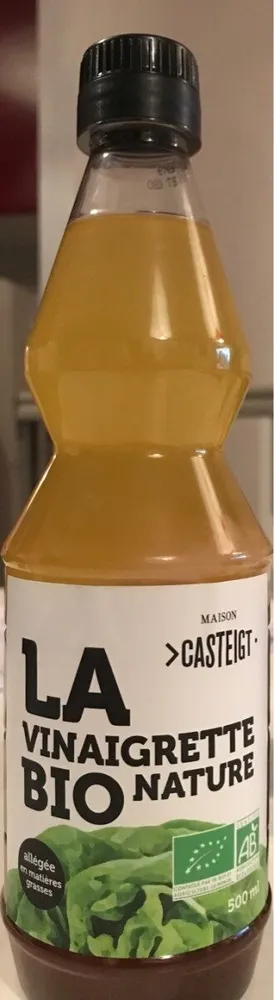 La vinaigrette bio nature
