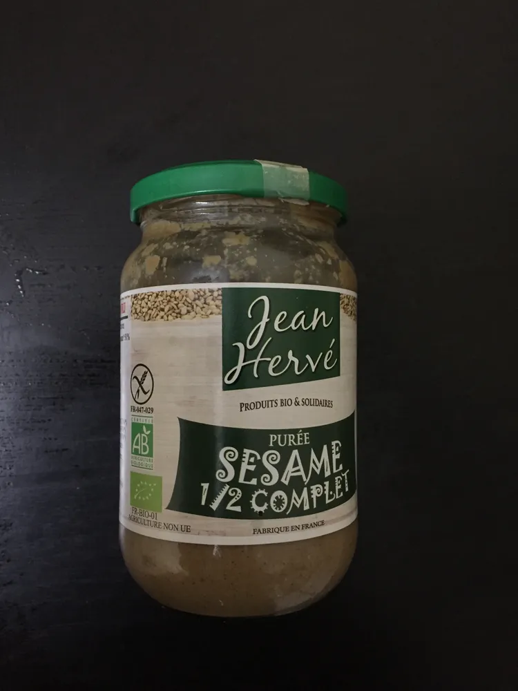 Purée sésame 1/2 complet