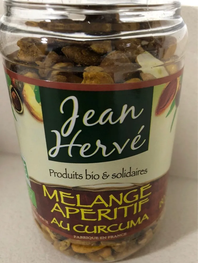 Mélange apéritif au curcuma