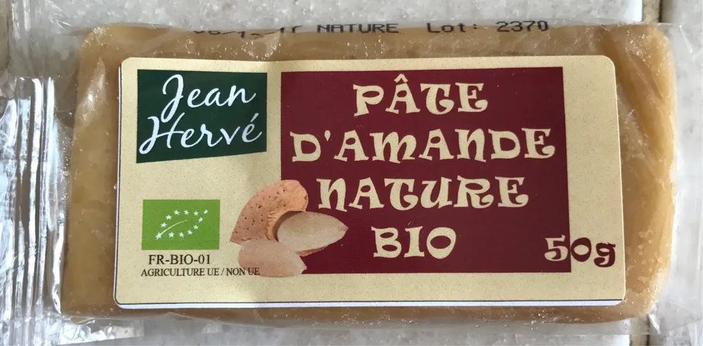 Pâtes D'amandes Bio