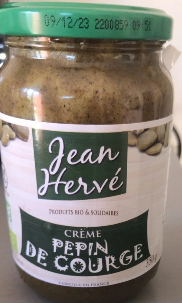 Creme de pepin de courges