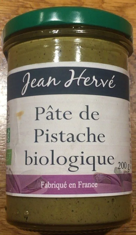 Pâte de pistache biologique
