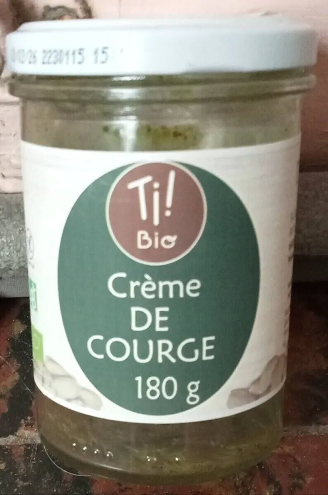 Crème DE COURGE