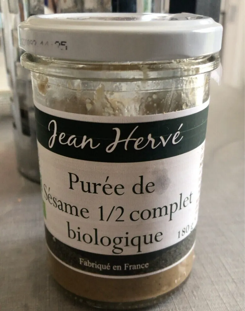 Purée de sésame, 1/2 complet