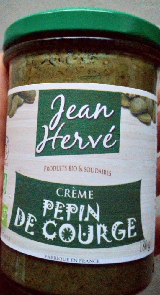 Crème de pépins de courge