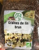 Graine de lin brun