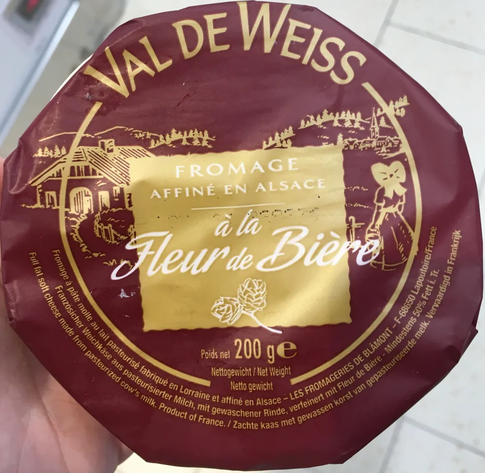 Fromage à la fleur de Bière (28% MG)