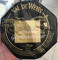 Fromage affiné au Marc de Gewürztraminer (27% MG)