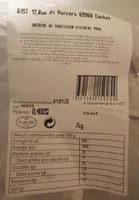 Brioche de saucisson pistache 400g
