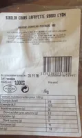 Brioche Cervelas pistaché 1 kg